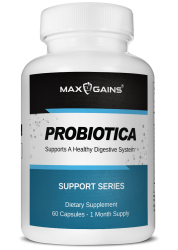 Max Gains Probiotica Bottle